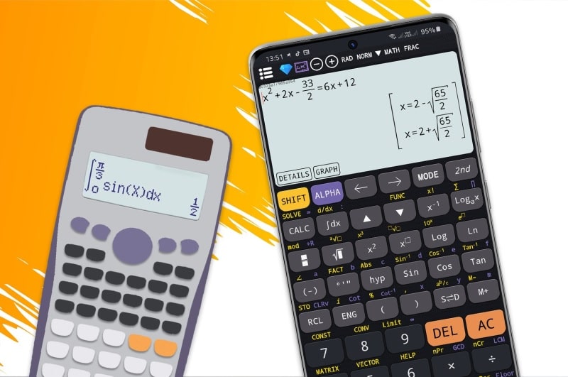 Scientific calculator plus 991 APK app icon