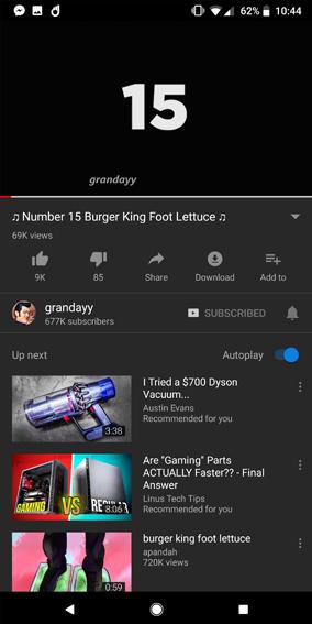 YouTube APK - screenshot 2
