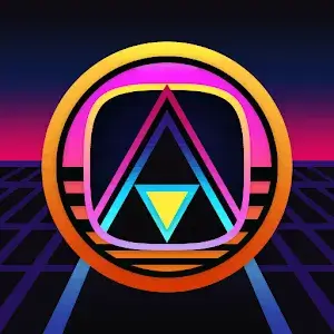 ATOMIC - Dark Retro Icon Pack app icon