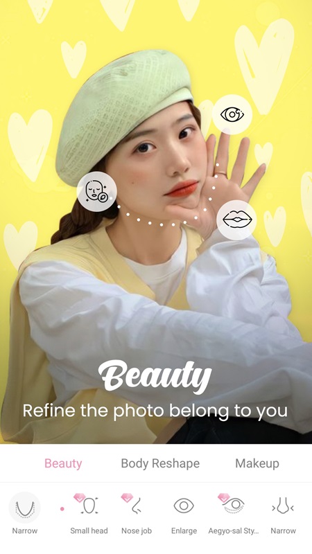Beautify Camera, Selfie Editor APK - screenshot 4
