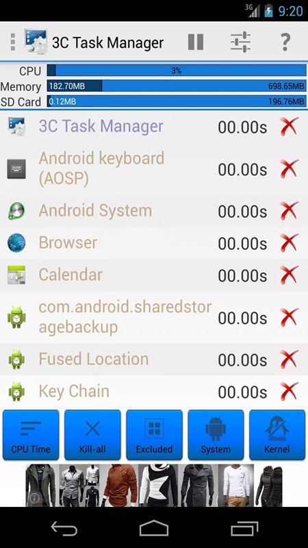 3C Task Manager APK - screenshot 3