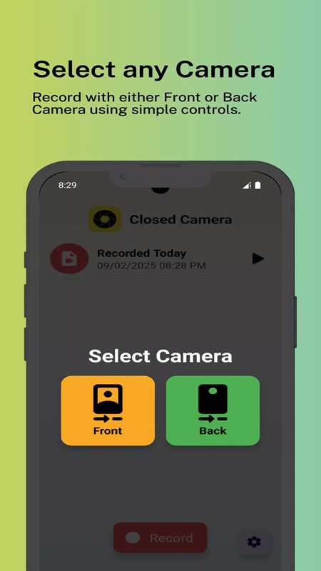Closed Camera APK - screenshot 1