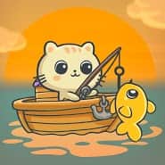 Fishing Games-Fisher Cat Saga！ app icon