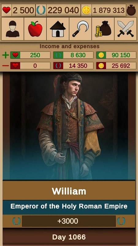 Medieval simulator app icon