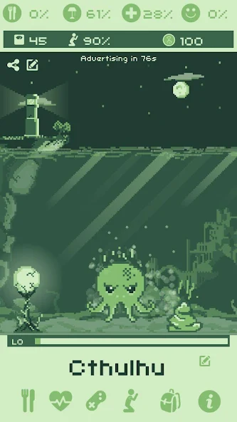 Cthulhu Virtual Pet - screenshot 1
