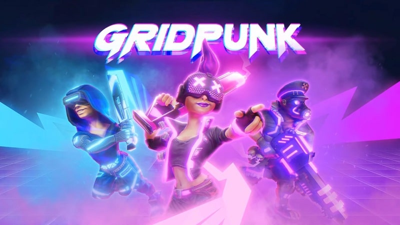 Gridpunk Battle Royale 3v3 PvP APK app icon