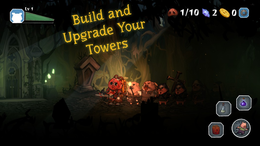 Pigs Wars: Vampire Blood Moon - screenshot 1