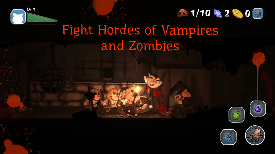 Pigs Wars: Vampire Blood Moon - screenshot 7
