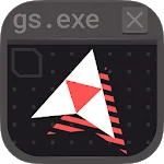 Glitchskier app icon