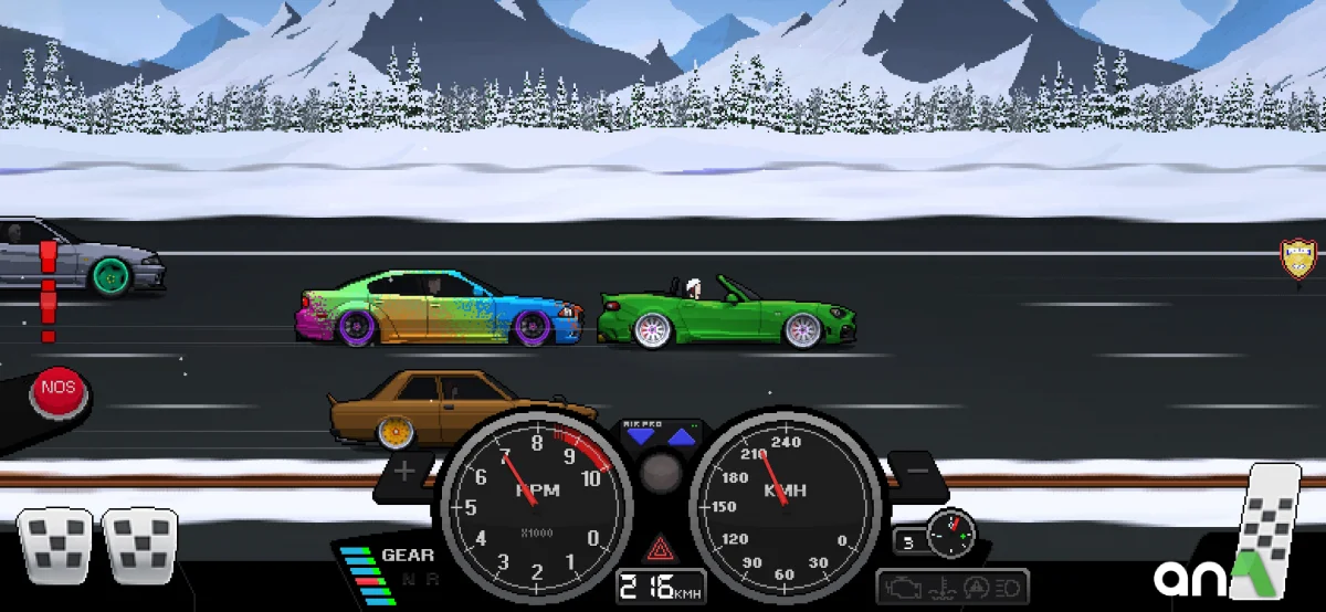 Pixel Car Racer - screenshot 2