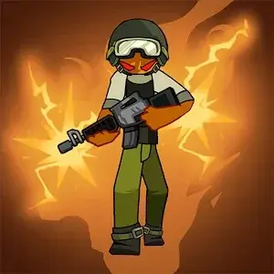 Stickman vs Zombie Dark War app icon