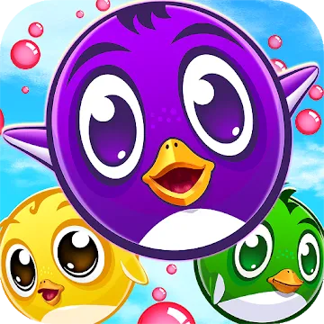 Bubble Pop Penguin: Bubble Shooter app icon