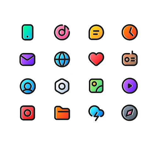 Doodle Iconpack - screenshot 2