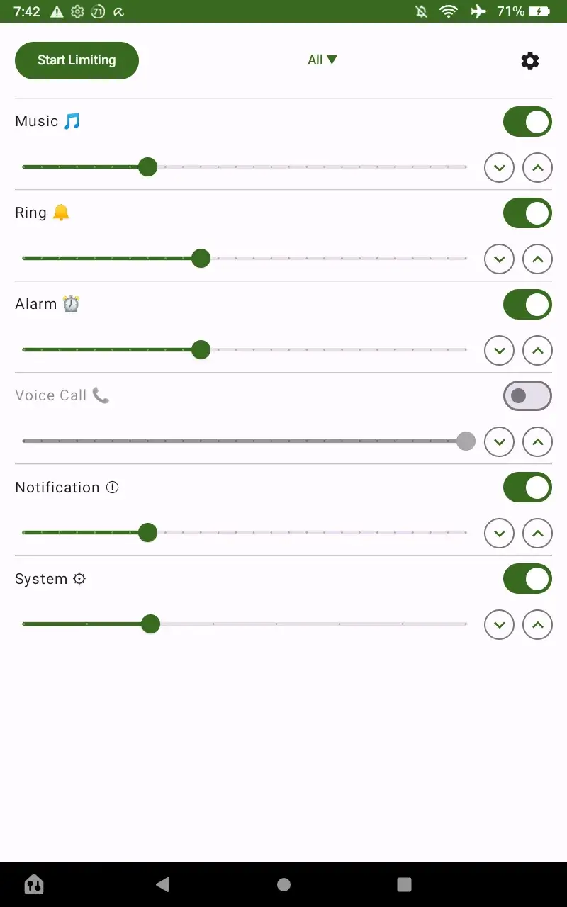 Volume Limiter - screenshot 6