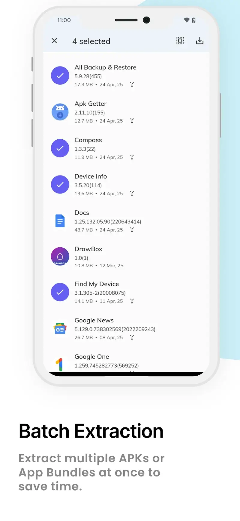 Apk Getter - Extractor - screenshot 3