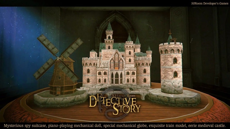 3D Escape Room Detective Story app icon