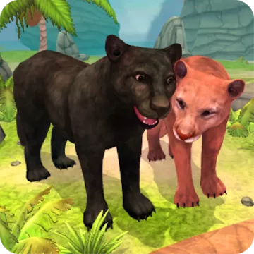 Panther Family Sim Online - Animal Simulator