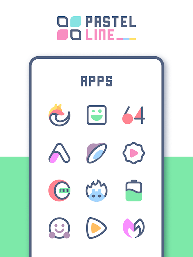 PastelLine IconPack - screenshot 6