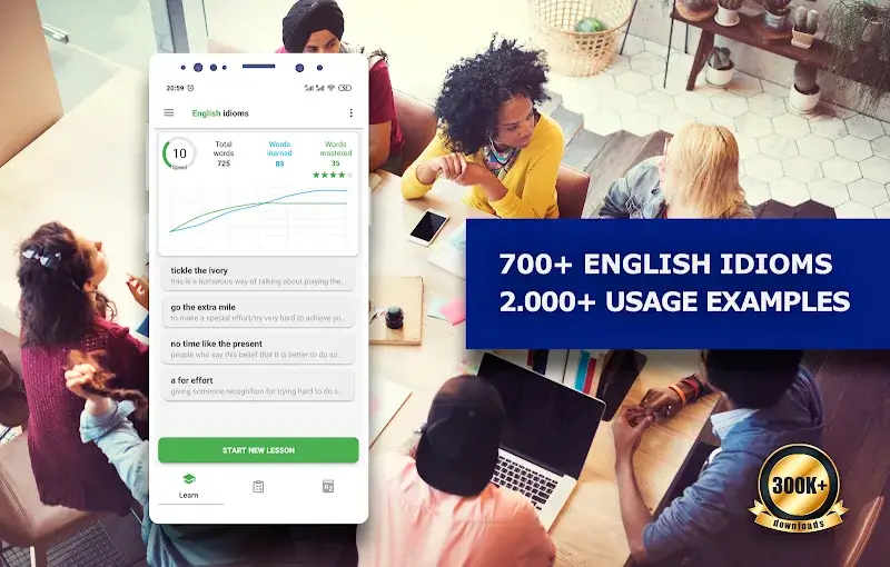 English Idioms & Slang Phrases - screenshot 1