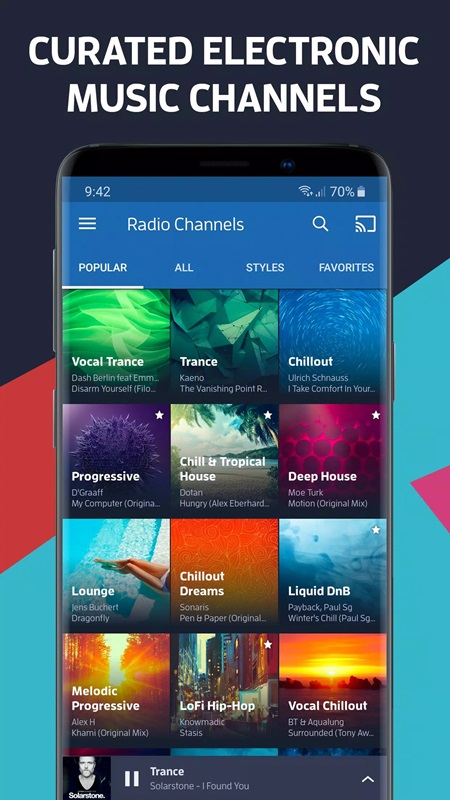 DI.FM Electronic Music Radio APK - screenshot 2