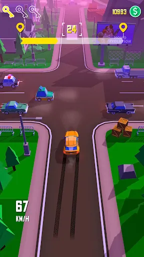 Taxi Run 1.64 APK + MOD [Unlimited MoneyUnlocked Cars] - screenshot 1
