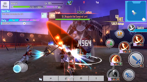 SAO Integral Factor APK 2.9.9 [Full Game] for Android - screenshot 6