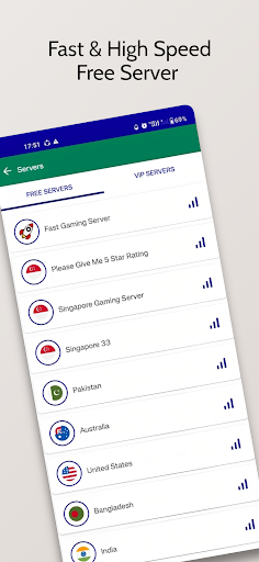 Gaming VPN MOD APK (Premium Unlocked) 50.25 - screenshot 4
