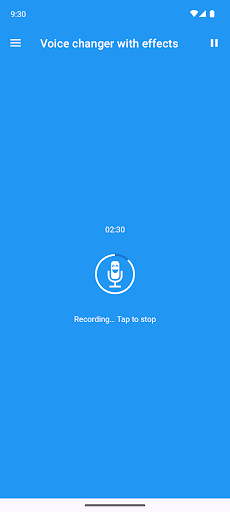 Voice changer with effects - screenshot 1
