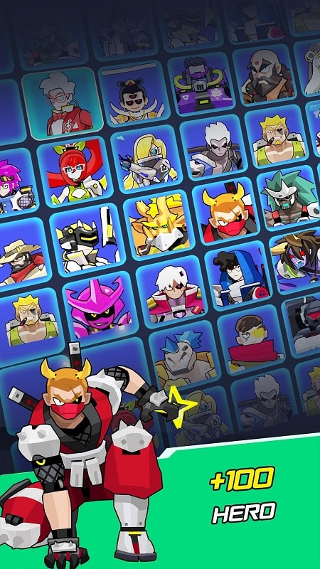 Cyber War Idle Defense heroes APK - screenshot 1