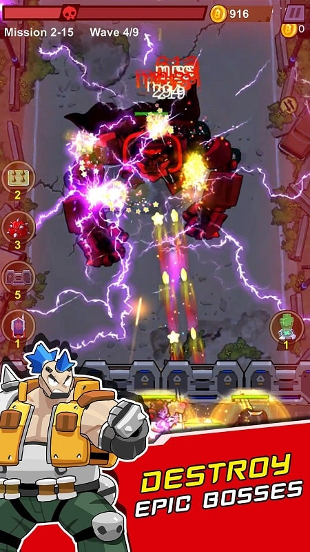 Cyber War Idle Defense heroes APK - screenshot 5