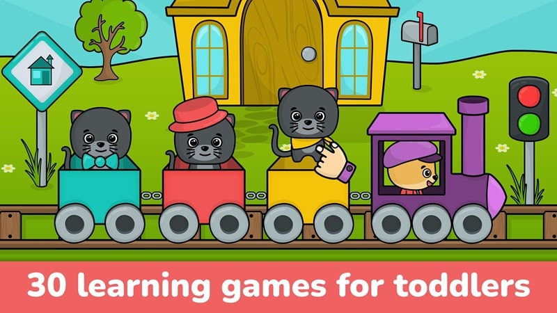 Toddler games for 2-5 year olds app icon