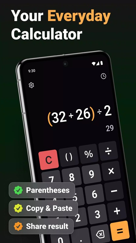 Calculator One APK - screenshot 1