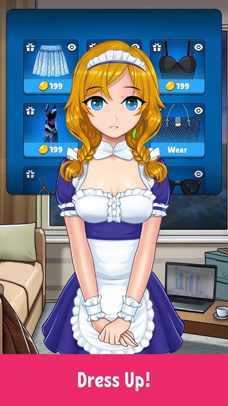 PP Kiss Games Fun Girls sims APK - screenshot 3