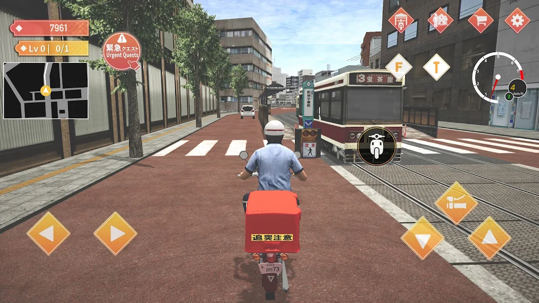 Japan Postman Moto Simulator - screenshot 6