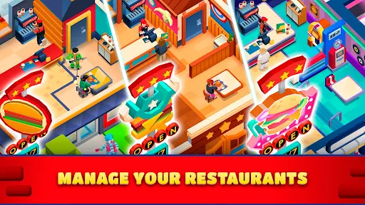 Idle Burger Empire Tycoon - screenshot 5