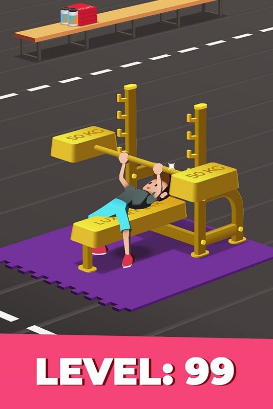 Idle Fitness Gym Tycoon app icon