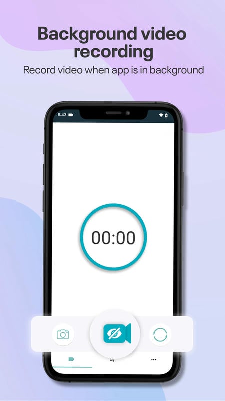 Background video recorder APK - screenshot 1
