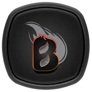 Blaze Dark Icon Pack app icon