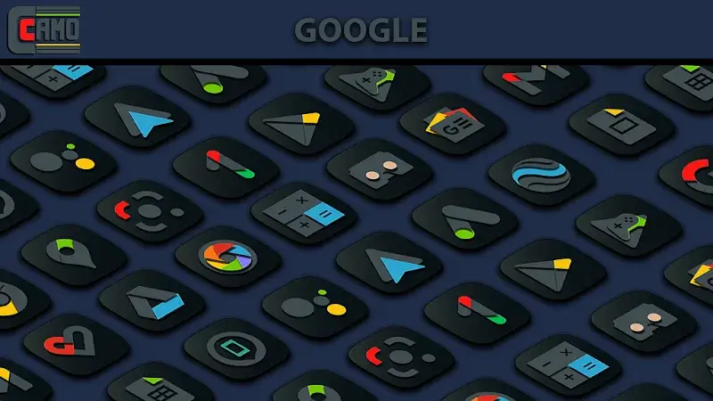 Camo Dark Icon Pack - screenshot 6