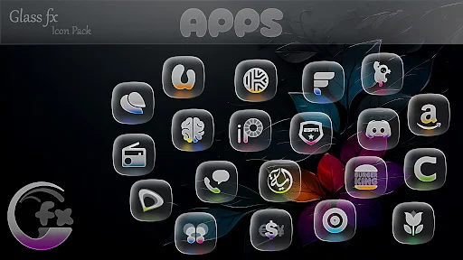 Glass FX Icon Pack - screenshot 3