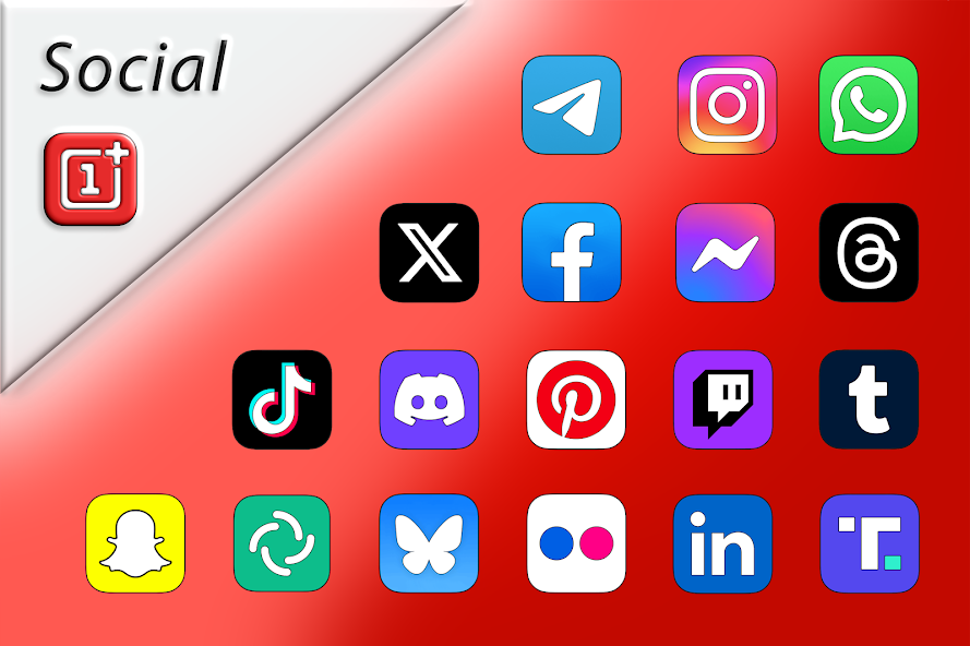 Oxigen Square Icon Pack - screenshot 2