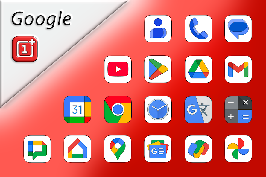Oxigen Square Icon Pack - screenshot 4