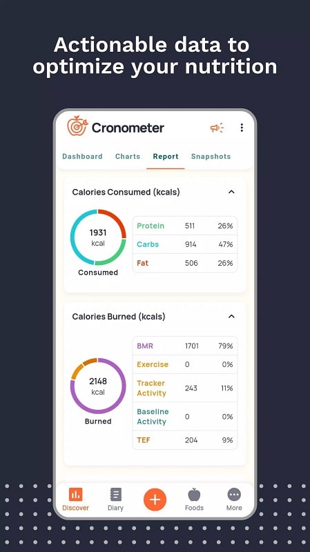 Cronometer APK - screenshot 3