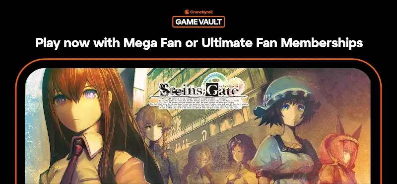 Crunchyroll STEINS;GATE - screenshot 1