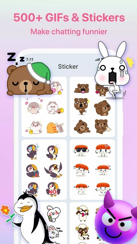 Messenger – Color SMS APK - screenshot 3