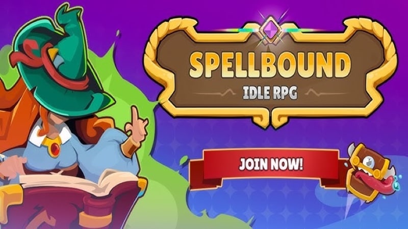 Idle Spellbound Mage RPG APK app icon