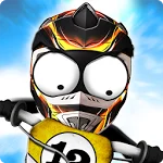 Stickman Downhill Motocross app icon