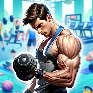 Fitness Gym Simulator Fit 3D app icon