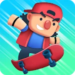 Tap Skaters - Downhill Skateboard Racing app icon