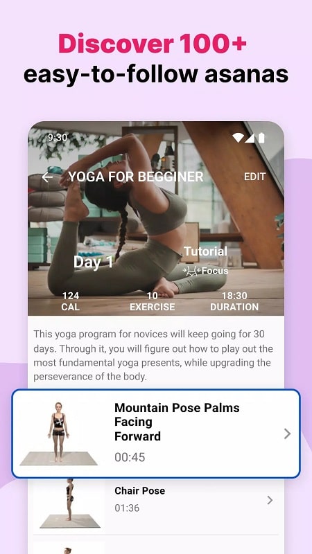 Daily Yoga For Beginners APK - screenshot 3
